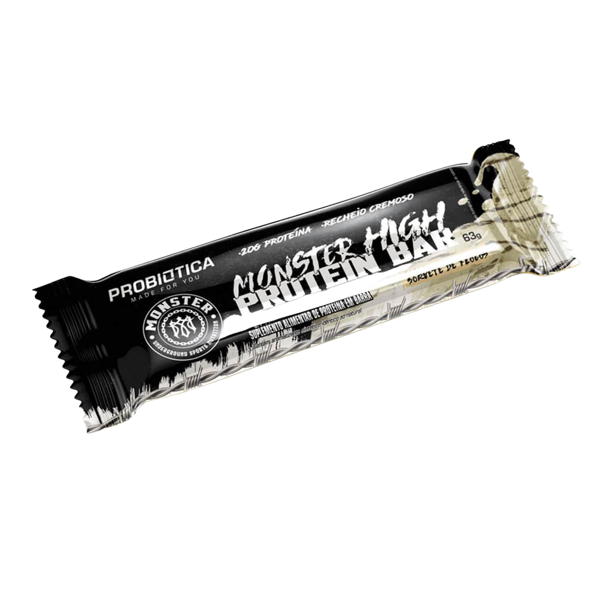 Monster High Protein Bar - 63g - Probiótica